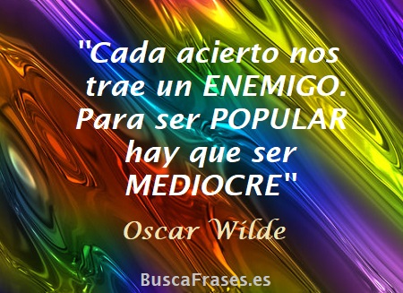 Citas célebres de Oscar Wilde