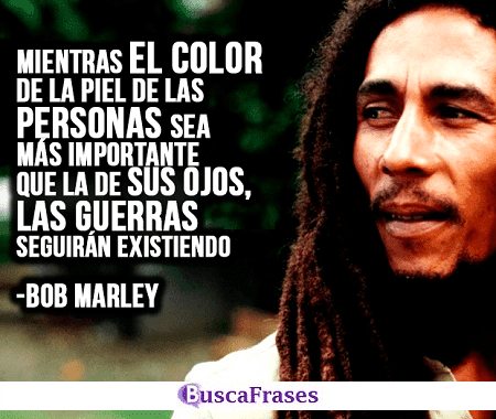 Frases de Bob Marley sobre la guerra