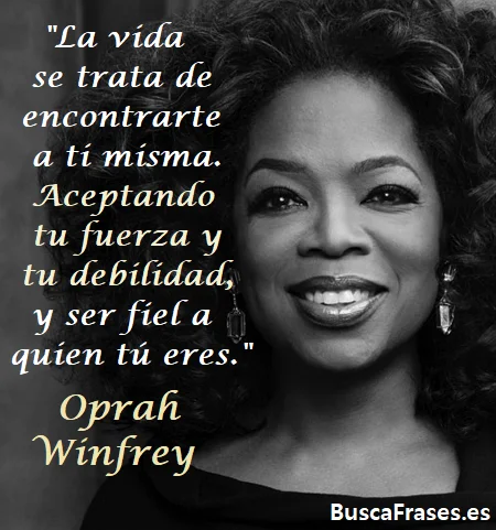 Frases célebres de Oprah Winfrey