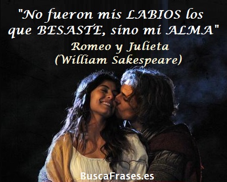 Frases de amor de Romeo y Julieta de William Shakespeare