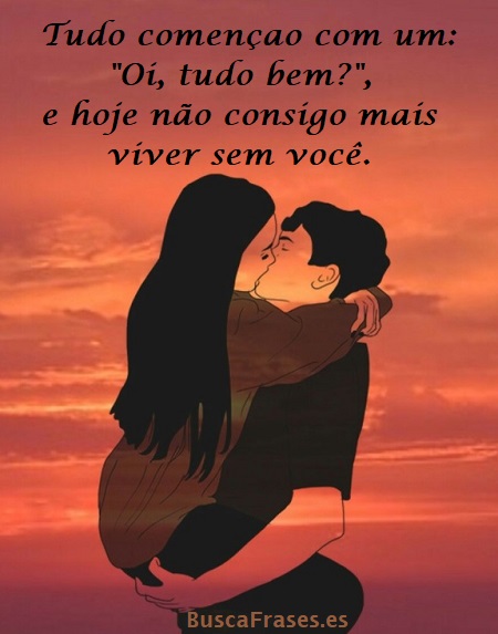 Frases de amor en portugués brasileño