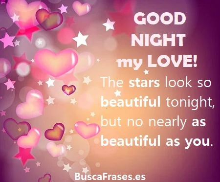 Frases de buenas noches románticas en inglés