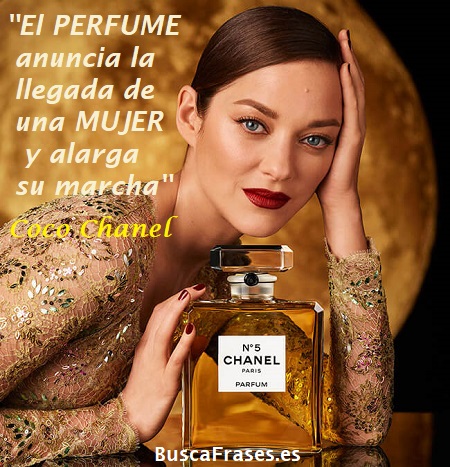 Frases de Coco Chanel sobre el perfume