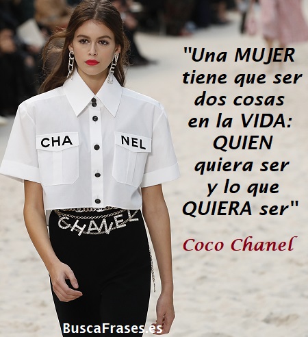 Frases de Coco Chanel sobre la mujer