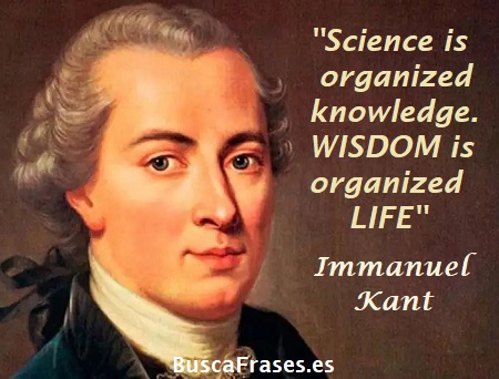 Frases de Immanuel Kant en inglés sobre la sabiduría