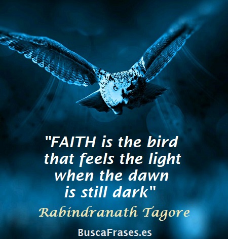 Frases de Rabindranath Tagore en inglés para reflexionar