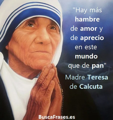Frases de santa madre Teresa de Calcuta