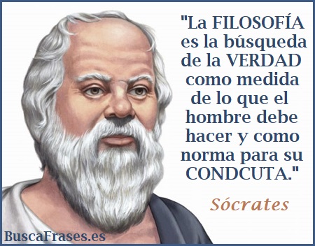 Frases de Sócrates sobre la filosofía