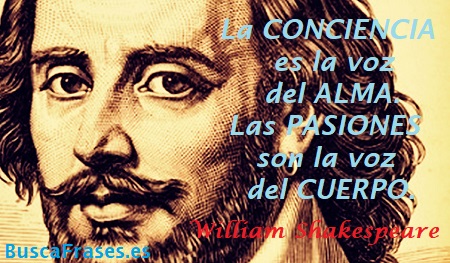 Frases de William Shakespeare sobre la conciencia