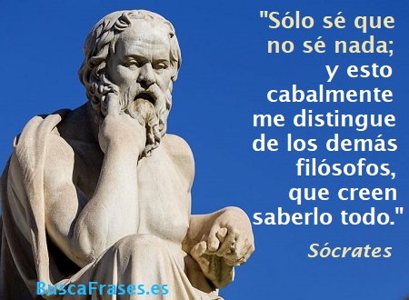 Frases del filósofo griego Sócrates