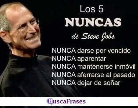 Frases de Steve Jobs para tener éxito