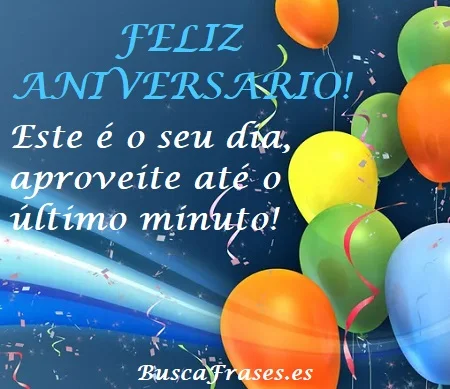 Palabras en portugués para felicitar un cumpleaños