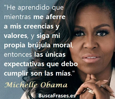 Reflexiones de Michelle Obama