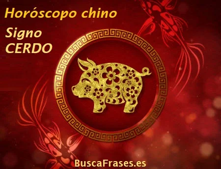 Signo del cerdo en el horóscopo chino